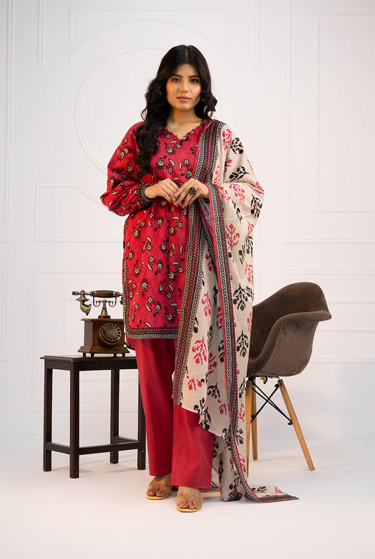 3 Pc | Unstitched | Lawn