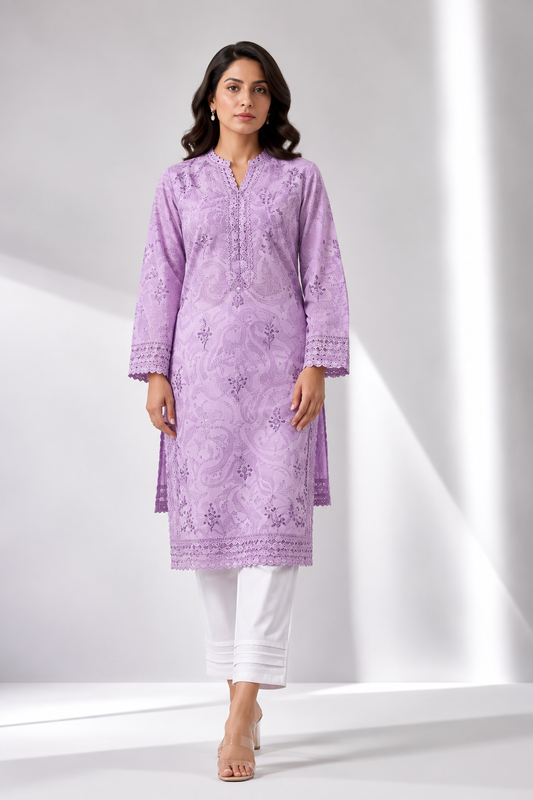 2 Piece - Embroidered Lawn Suit