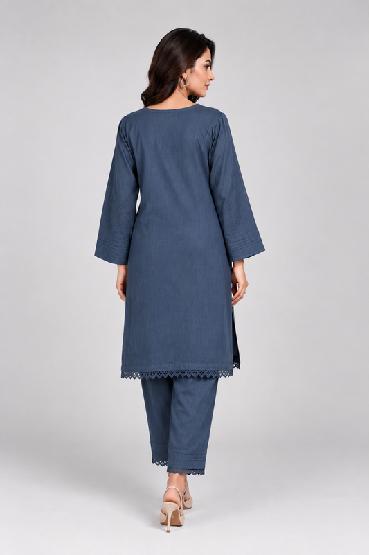 2 Piece - Printed Lawn Suit
