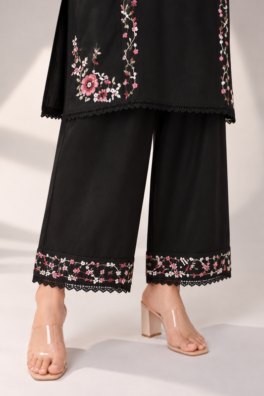 2 Piece - Embroidered Dyed Lawn Suit