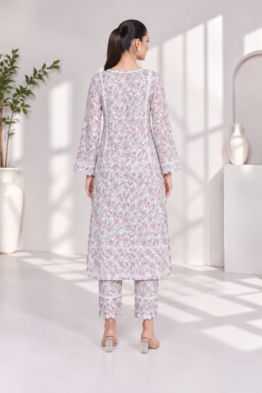 2 Piece - Printed Lawn Suit