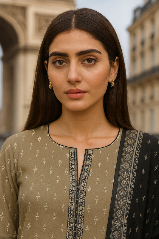 3 PCS | UNSTITCHED | PRINTED KHADDAR