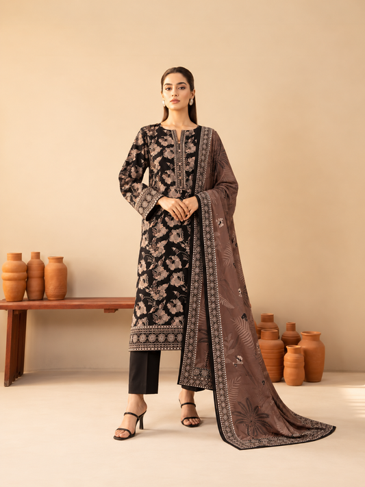 3 PIECE - PRINTED LAWN SUIT