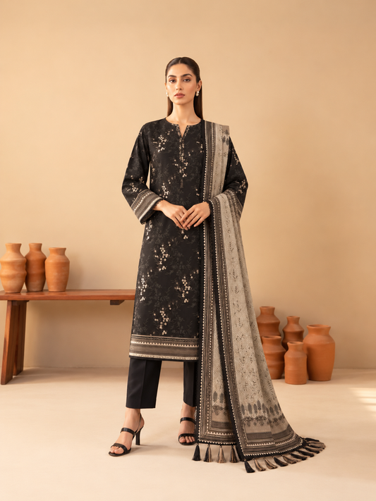 3 PIECE - PRINTED LAWN SUIT
