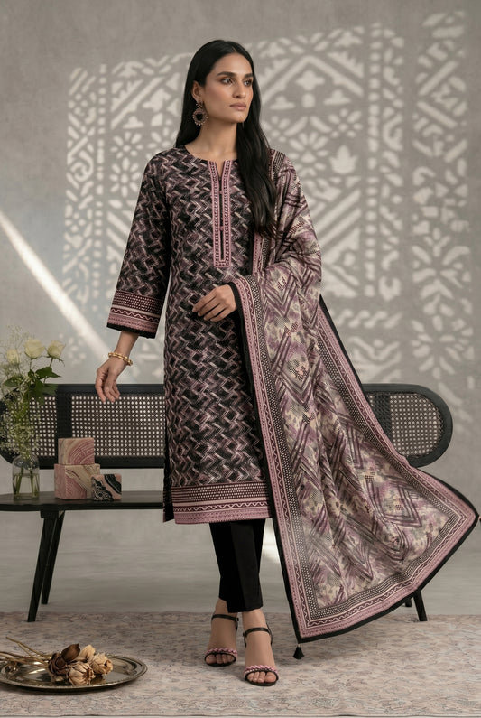 3-PCS-SUIT- UNSTITCHED SUMMER COLLECTION-26