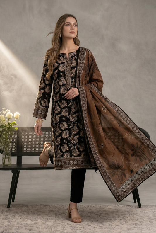3-PCS-SUIT KASHAF COLLECTION SUMMER-26