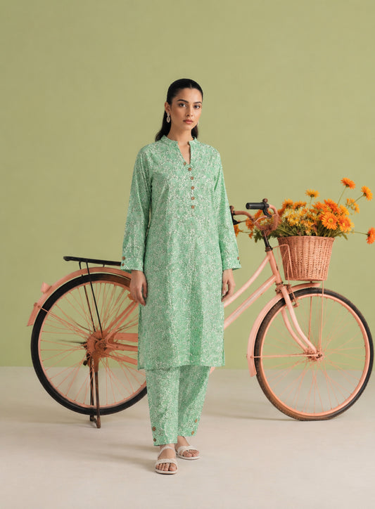 2 Piece - Printed Lawn Suit
