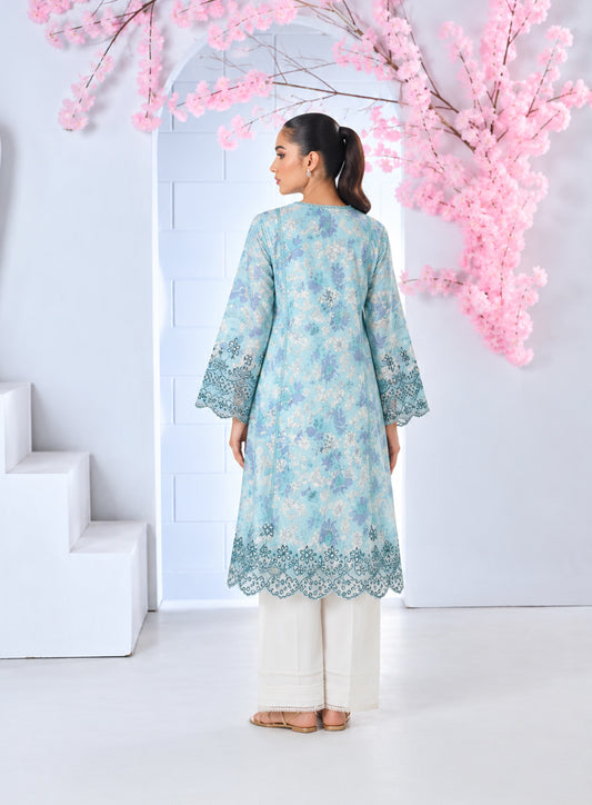 2 Piece - Embroidered Dyed Lawn Suit