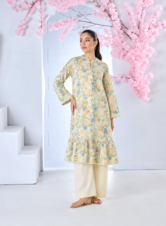 2 Piece - Printed Lawn Suit