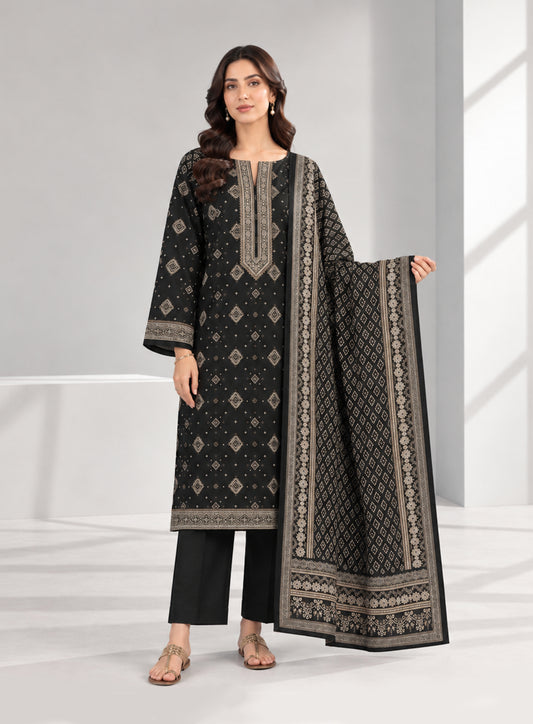3 PIECE - PRINTED LAWN SUIT