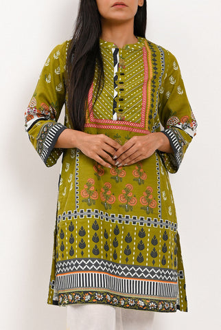 1PC | Khaddar Green Shirt |RTW