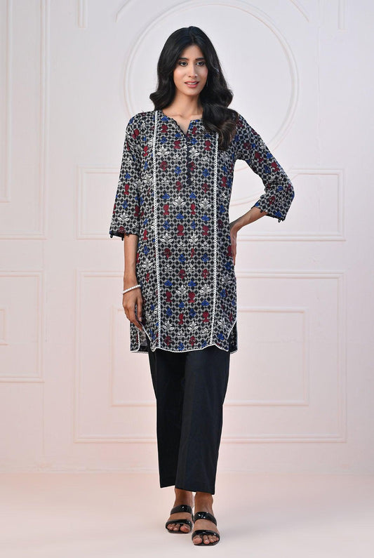 1 PC | Printed Lawn | Bold Patterned Shirt