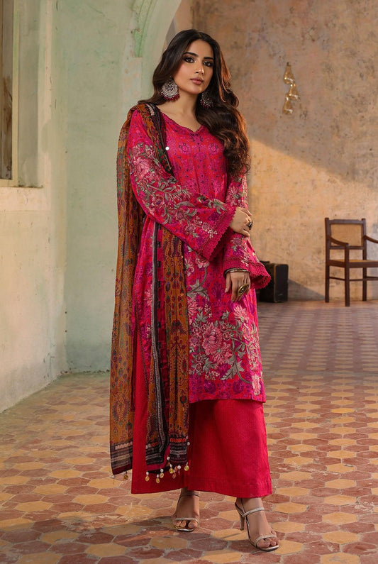 3 Piece Unstitched | Digital Printed | Lawn