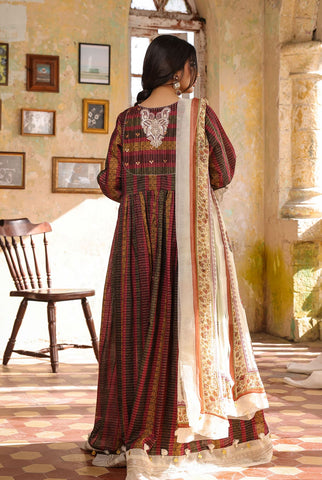 3 Piece Unstitched | Embroidered | Lawn