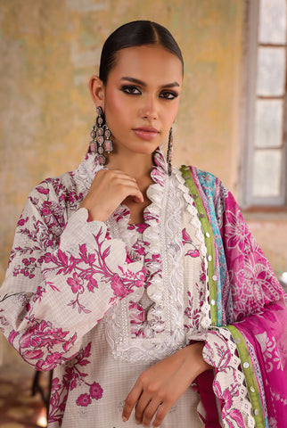 3 Piece Unstitched | Embroidered | Lawn