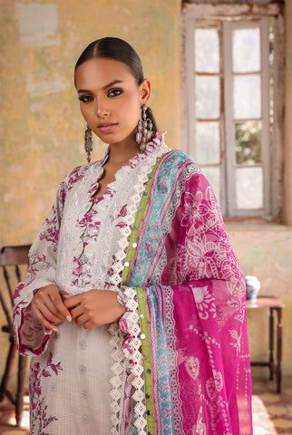 3 Piece Unstitched | Embroidered | Lawn