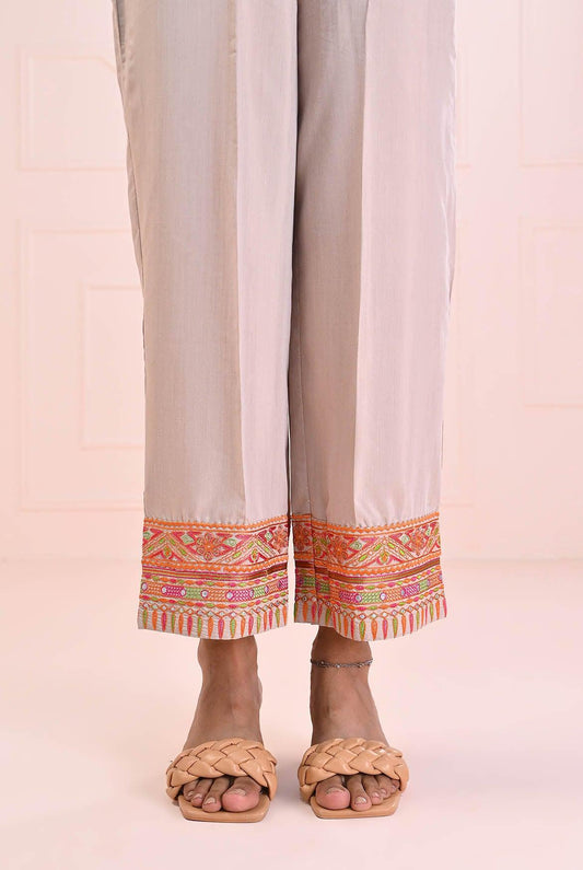 1 PC | RTW | Poly Viscose Embroidered Trouser