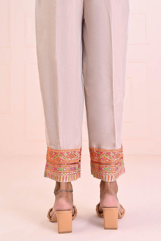 1 PC | RTW | Poly Viscose Embroidered Trouser