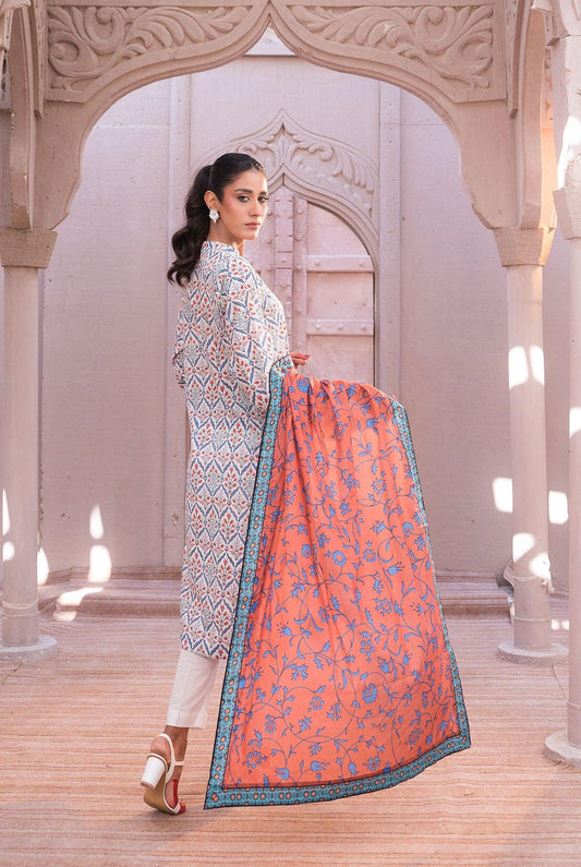 3 Piece | Unstitched | Digital Printed Lawn