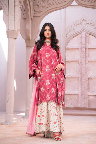 3 Piece | Unstitched | Digital Printed Lawn