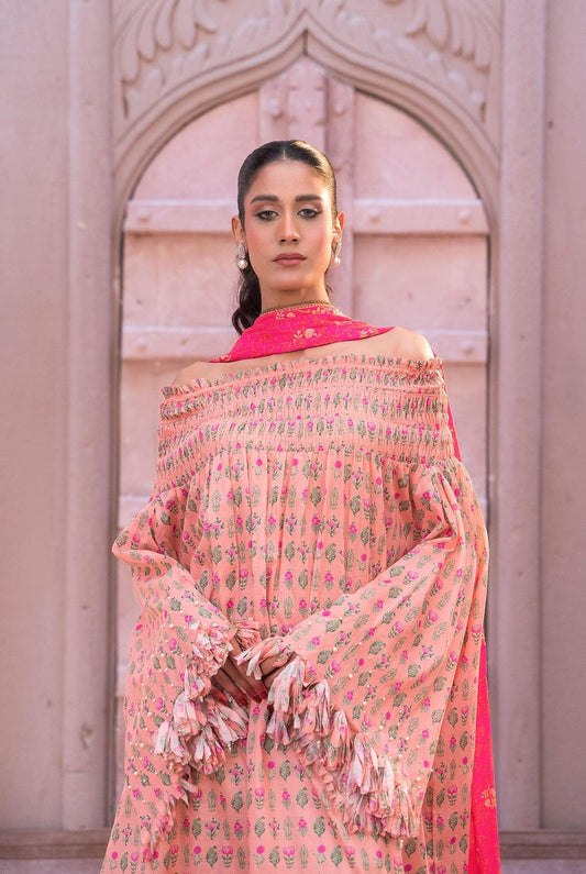 3 Piece | Unstitched | Digital Printed Lawn