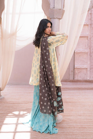 3 Piece | Unstitched | Digital Printed Lawn