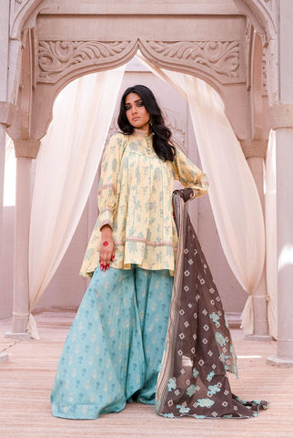 3 Piece | Unstitched | Digital Printed Lawn