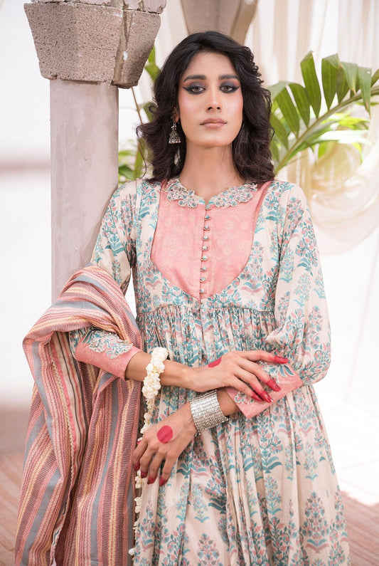 3 Piece | Unstitched | Digital Printed Lawn