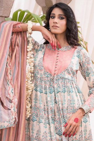 3 Piece | Unstitched | Digital Printed Lawn