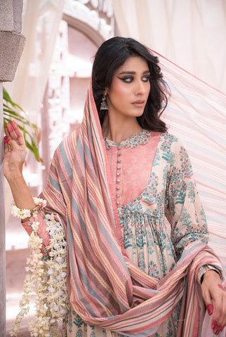 3 Piece | Unstitched | Digital Printed Lawn