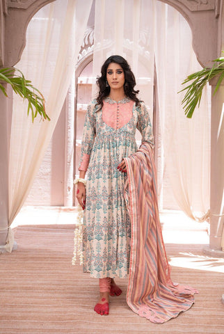 3 Piece | Unstitched | Digital Printed Lawn