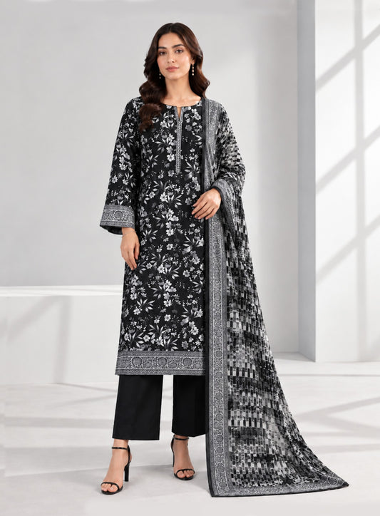 3 PIECE - PRINTED LAWN SUIT
