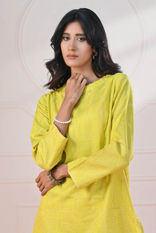 1 PC | RTW | Dyed Jacquard Gold Xanthic Yellow Shirt