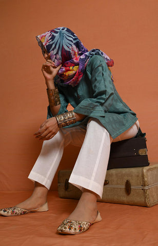 "1Pc | Textured Lawn Kurti | RTW"