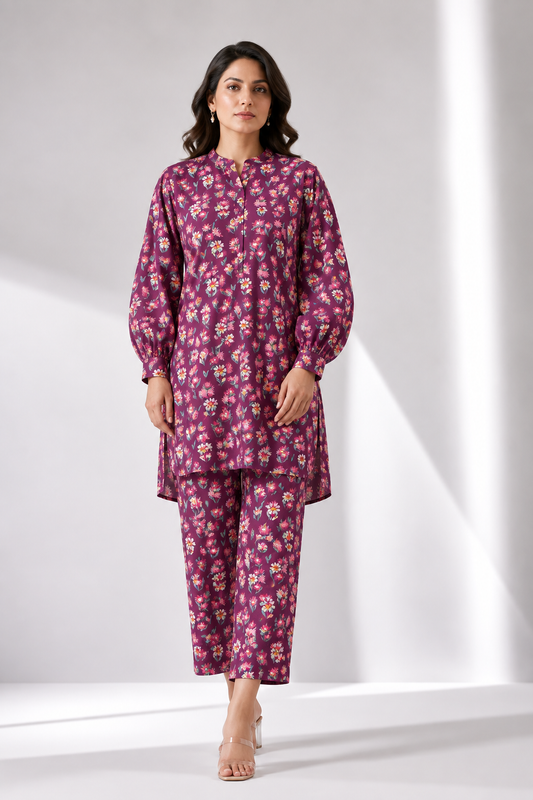 2 Piece - Printed Lawn Suit