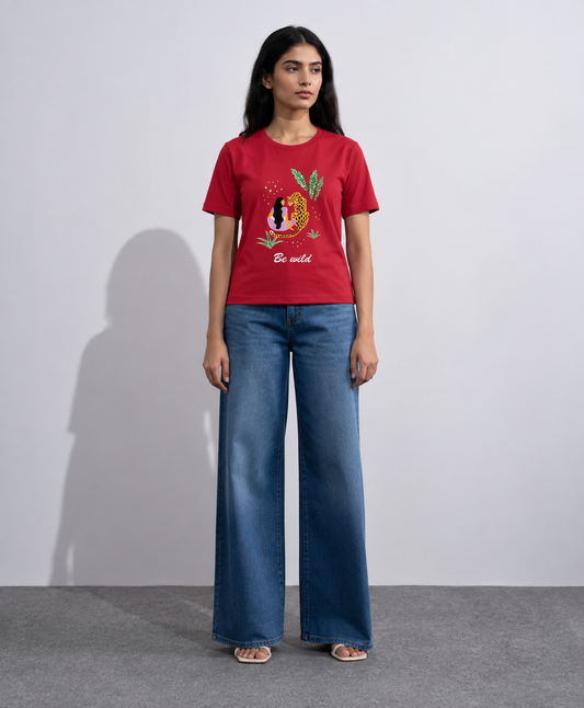 Be Wild Graphic T-Shirt