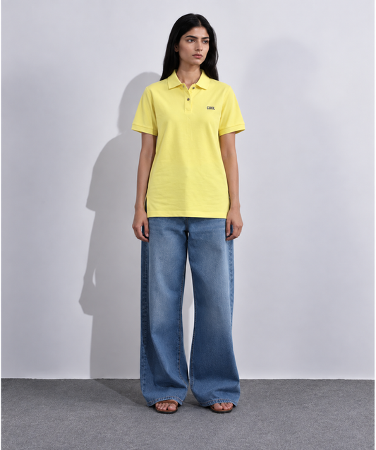 Yellow Classic Polo T-Shirt