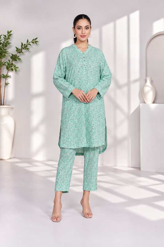 2 Piece - Printed Lawn Suit