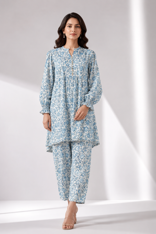 2 Piece - Printed Lawn Suit