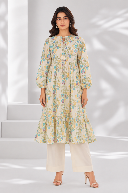 2 Piece - Printed Lawn Suit