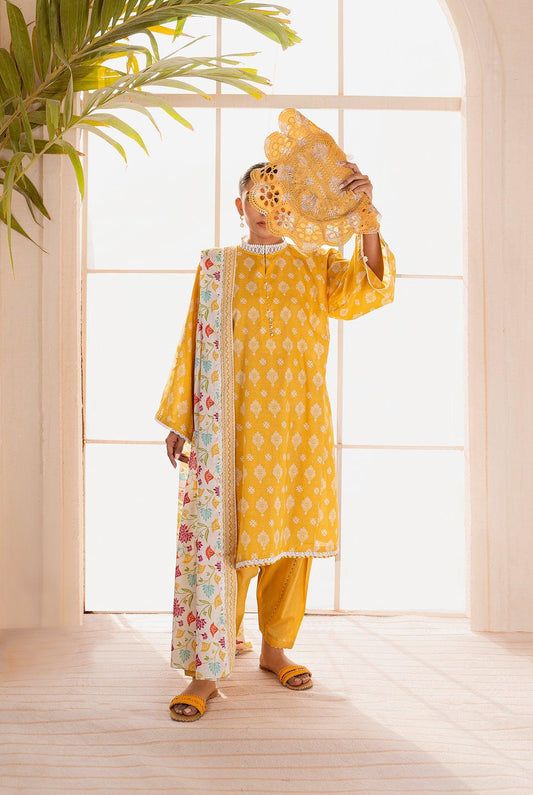 3 Piece | Unstitched | Digital Printed Lawn