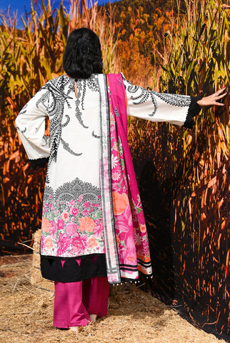 3Pc | Unstitched | Khaddar