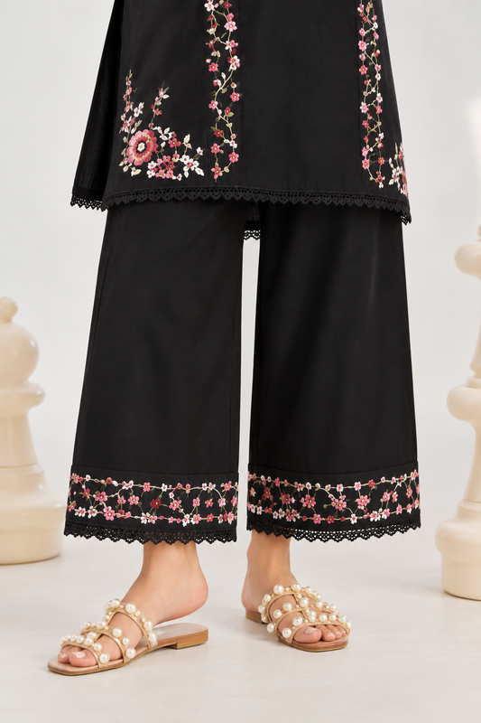 2 Piece - Embroidered Dyed Lawn Suit