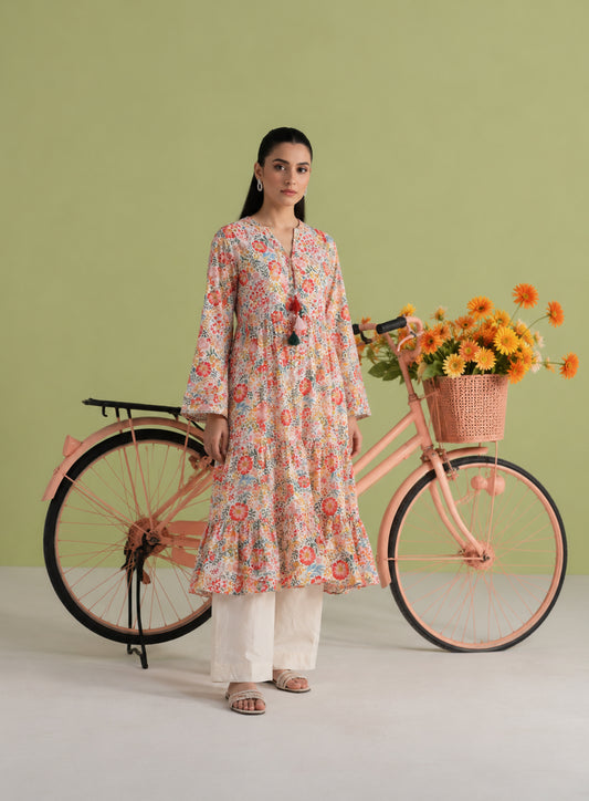 2 Piece - Printed Lawn Suit