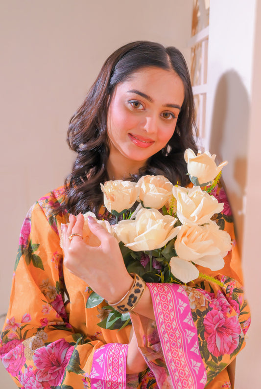 3 PCS | UNSTITCHED | DIGITAL PRINTED LAWN