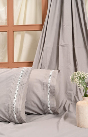 SILVER CLOUD - DOUBLE BEDSHEET