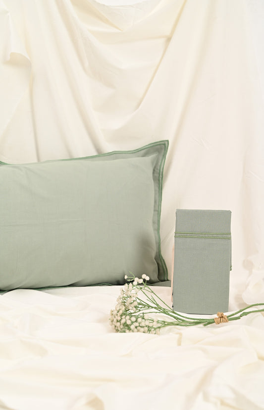 ICE BERG GREEN - PILLOW COVER
