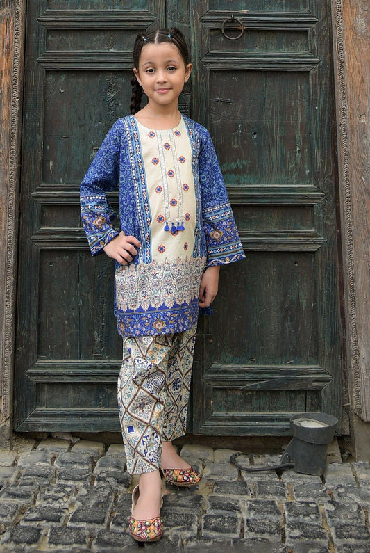 2Pc | Emb. Lawn Shirt & Trouser | RTW