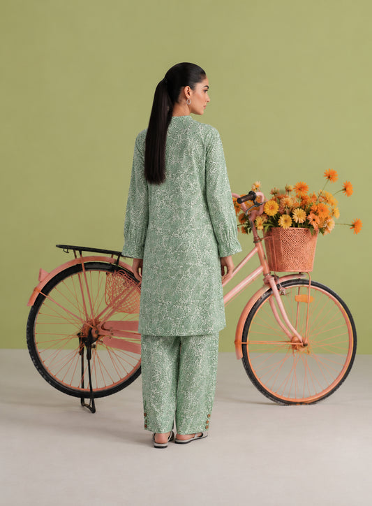 2 Piece - Printed Lawn Suit
