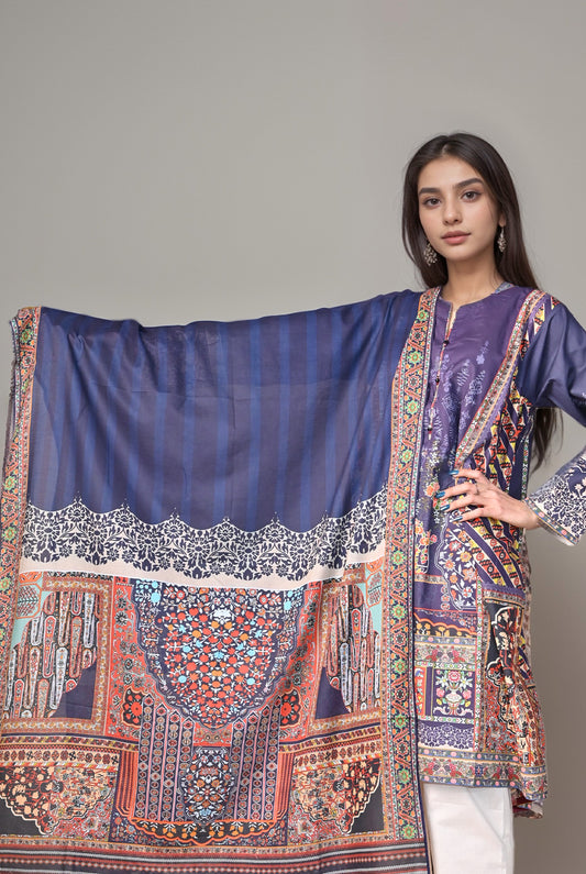 2 Pc | RTW | Lawn shirt & Dupatta